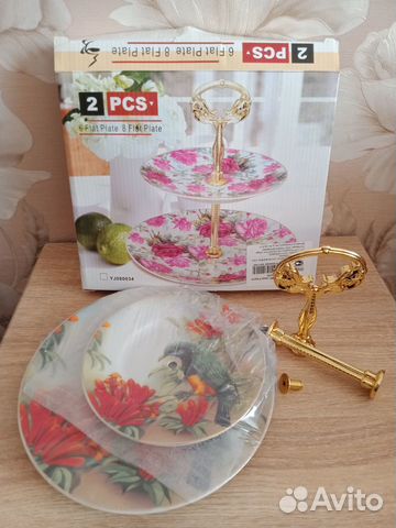 Ваза 2-ярусная новая