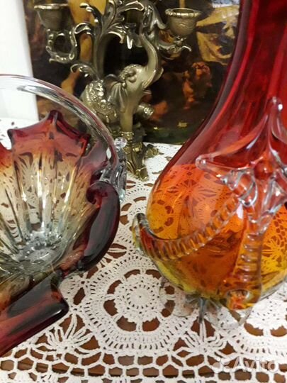 Вазы.сервиз дулево.ссср.подсвечник