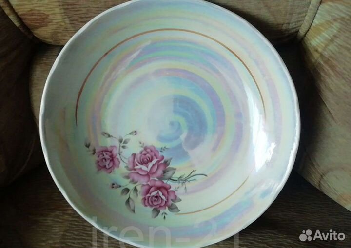 Шикарное блюдо перламутр