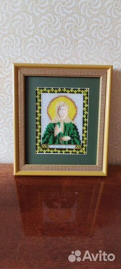 Вышивка бисером иконы