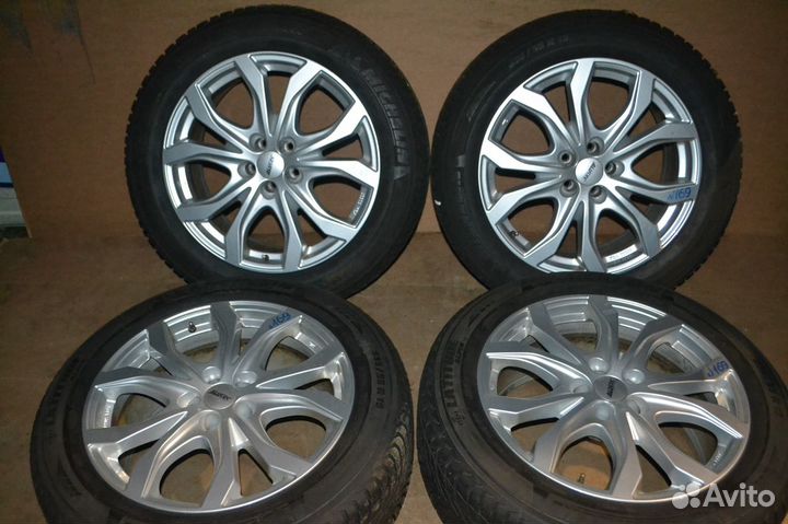Диски бу R19 с зимними шинами 235 55 19