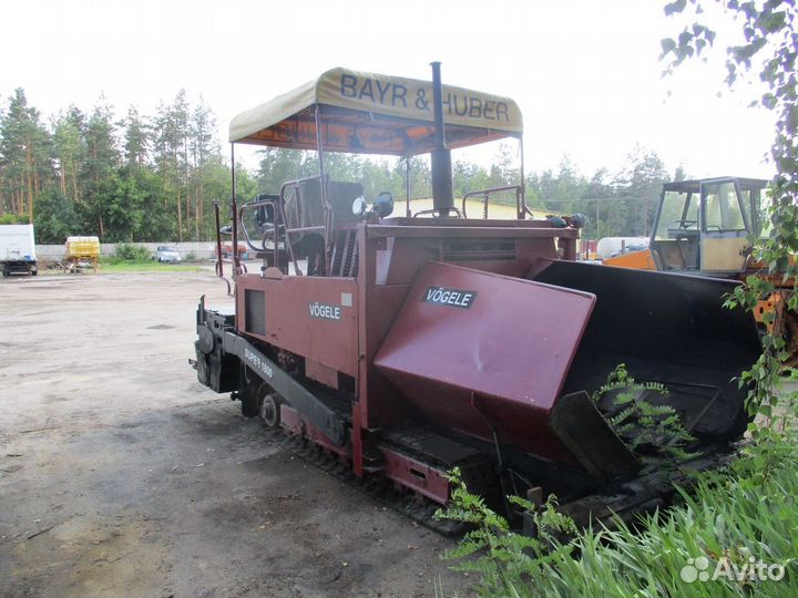 Асфальтобетоноукладчик Vogele SUPER 1800-2, 1993