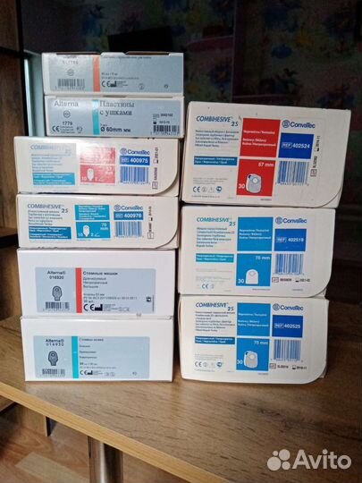 Мешки и пластины для стомы