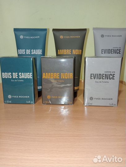 Мужская туалетная вода Ив Роше