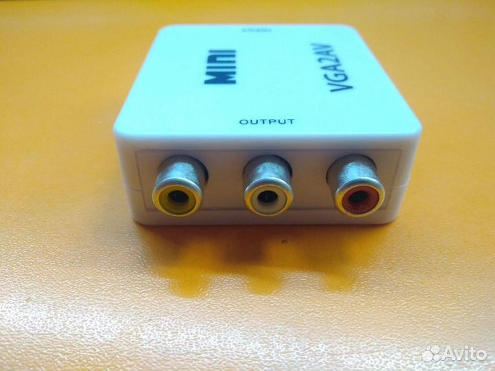 Переходник, адаптер VGA2AV VGA to AV