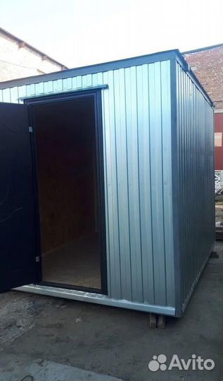 Бытовка хозблок по безналу для строителей