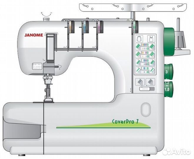 Распошивальная машина Janome CoverPro 7