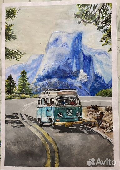 Картина ручной работы