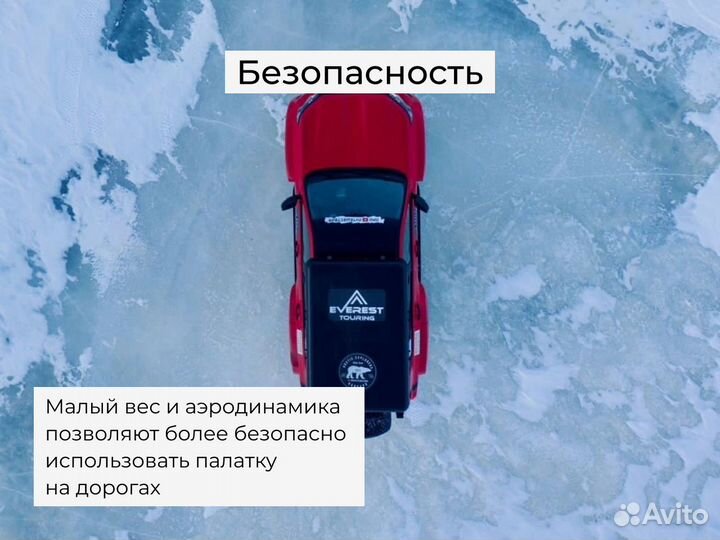 Палатка на крышу автомобиля