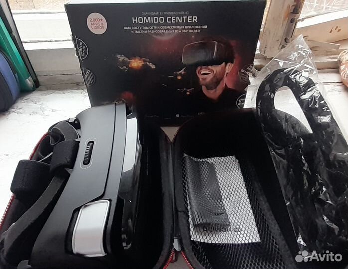 3D VR очки виртуальной реальности Homido V2