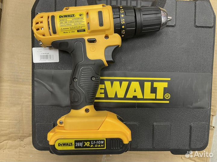 Шуруповерт-ударный dewalt 26V