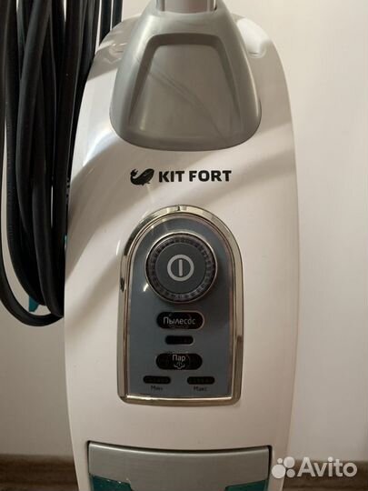 Вертикальный пылесос Kitfort с функцией пара