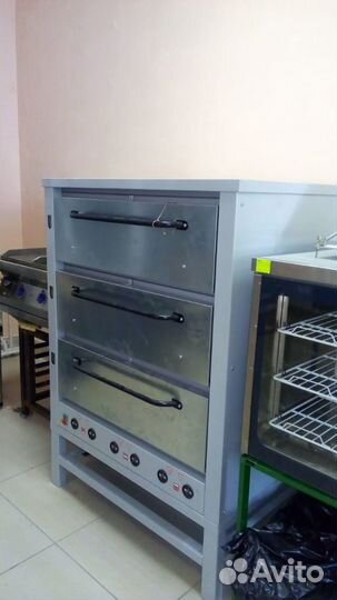 Хлебопекарная печь хпэ-500 на 3 секции