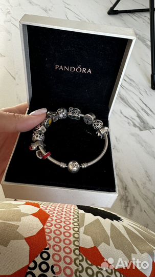 Кольцо и браслет Pandora