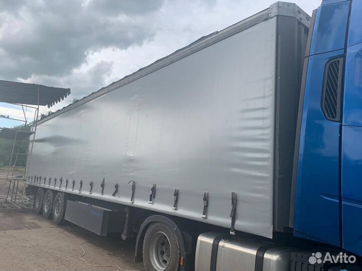 Тент Штора на полуприцеп 13 60