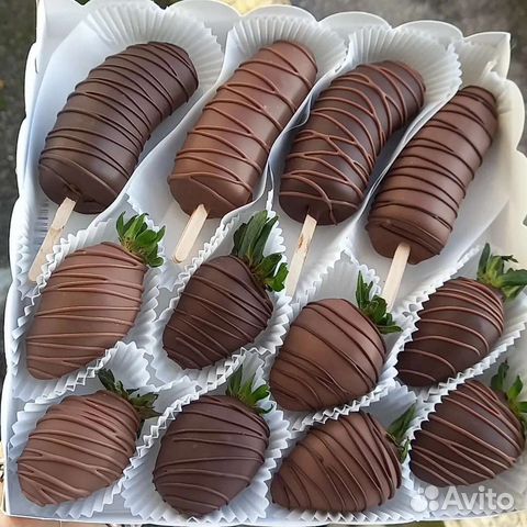 Клубника в шоколаде