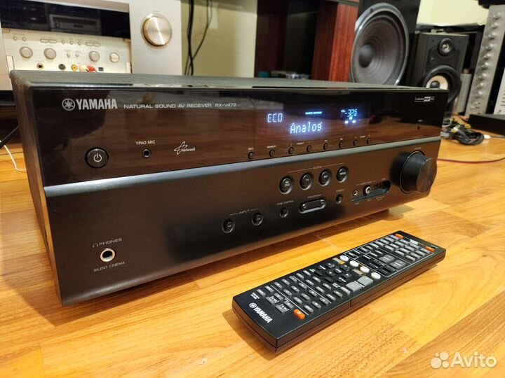 Ресивер Yamaha RX-V473 (hdmi, USB, NET Radio)