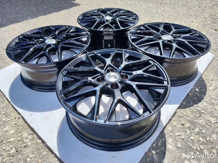 Комплект новых дисков wheels Up101 black 4x98 R16