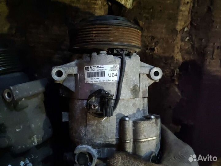 Компрессор кондиционера Шевроле/opel 1.8