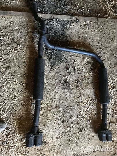 Раздвоенный выхлоп Приора