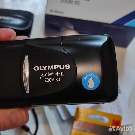 Olympus mju ii 80 Black как Новый