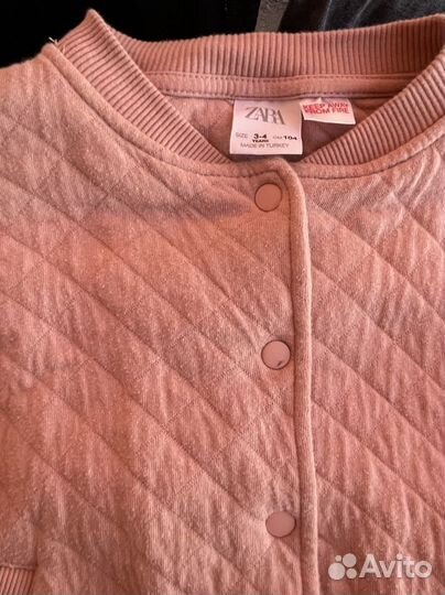 Бомбер для девочки zara