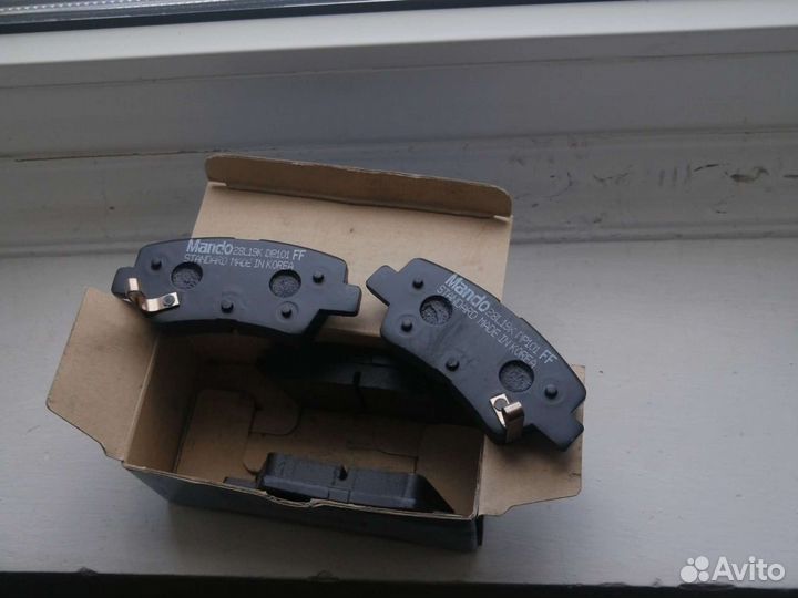 Задние колодки киа рио 3