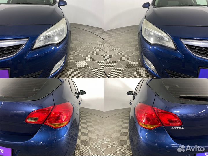 Opel Astra 1.6 AT, 2011, 223 536 км