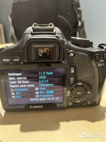 Зеркальный Фотоаппарат canon eos 550d