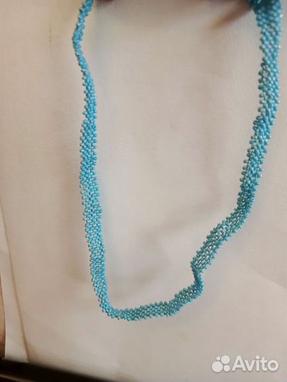 Бусы из бисера ручной работы