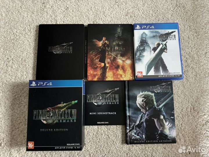 Final Fantasy 7 remake deluxe edition