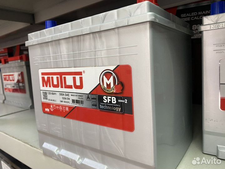 Аккумулятор 60 Mutlu на Ниссан Установка