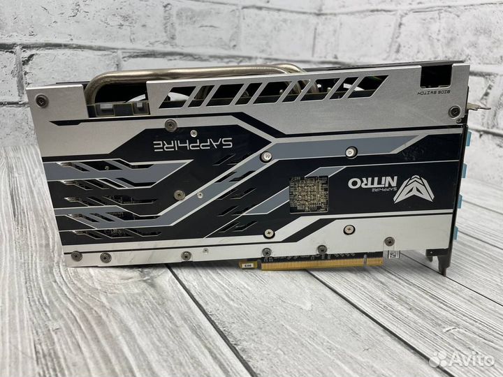 Видеокарта AMD Radeon RX 580 nitro+ OC 4GB