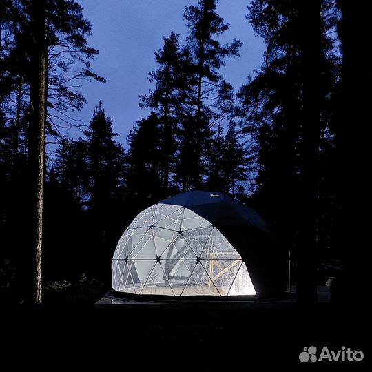 Глэмпинг / геокупол / сфера