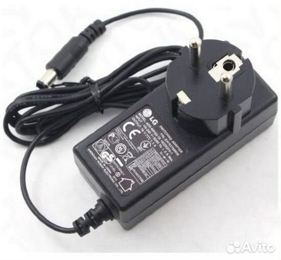 Блок питания для мониторов LG 19V до 1.3A 6.5x4.4