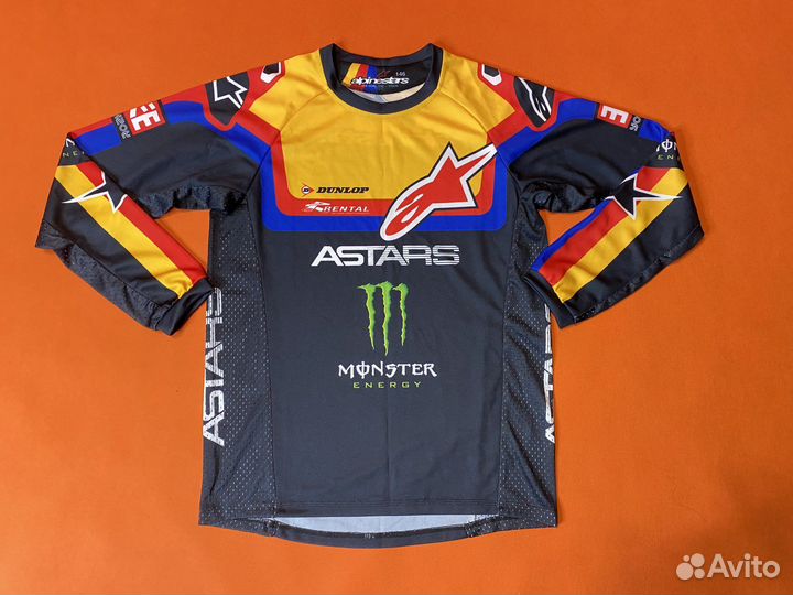 Джерси детская для мотокросса BMX квадроцикла