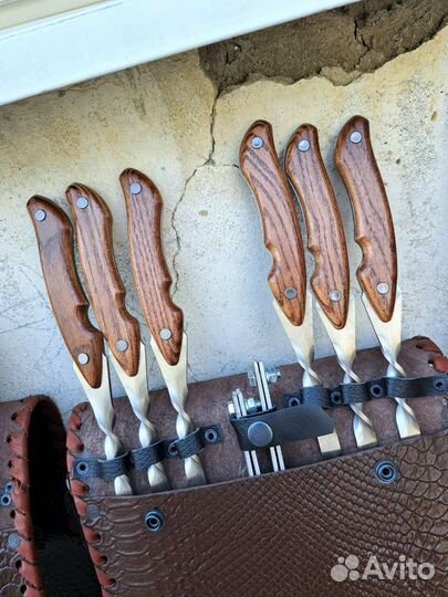 Крутой шашлычный набор шампуров