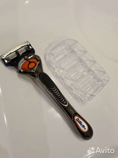 Amway Hymm гель для бритья. Станок Gillette Fusion