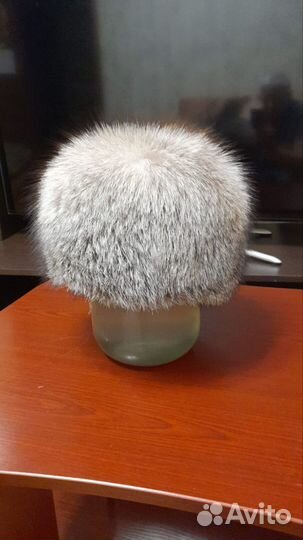 Шапка из чернобурки женская