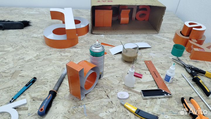 Изготовление Ремонт рекламных вывесок