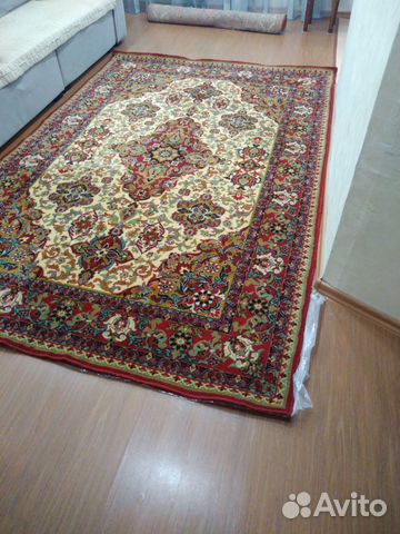 Ковер шерстяной новый