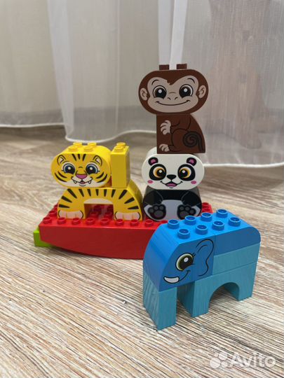 Lego duplo, мои первые цирковые животные