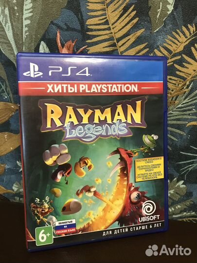 Игра для ps4 Rayman legends Русская