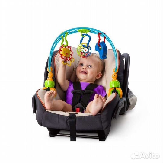 Развивающая дуга Oball на коляску, стульчик и тд