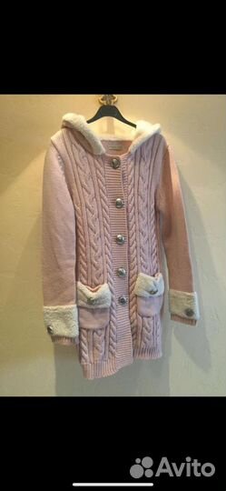 Кардиган розовый