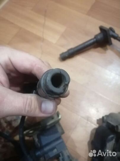 Катушки зажигания + провода Toyota avensis