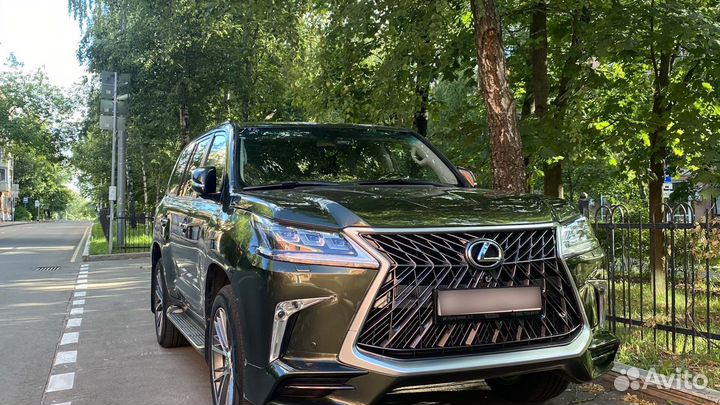 Рестайлинг Lexus 570 в 2016 год полный компл