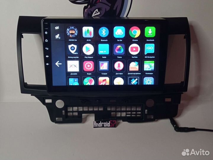 Магнитола на mitsubishi lancer 10 2gb 32gb