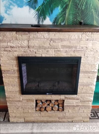 Камин электрический с порталом бу
