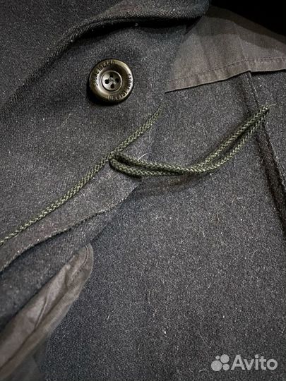 Пальто Stone Island Vintage Black Wool Jacket